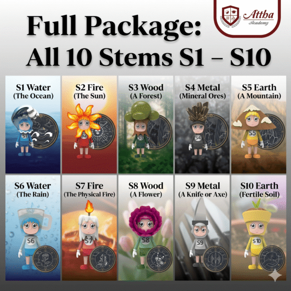 Full Package - Complete Mastery Path (All 10 Stems + 5 Elements )